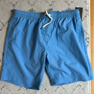 Nordstrom Men’s Blue Swim Trunks 8’